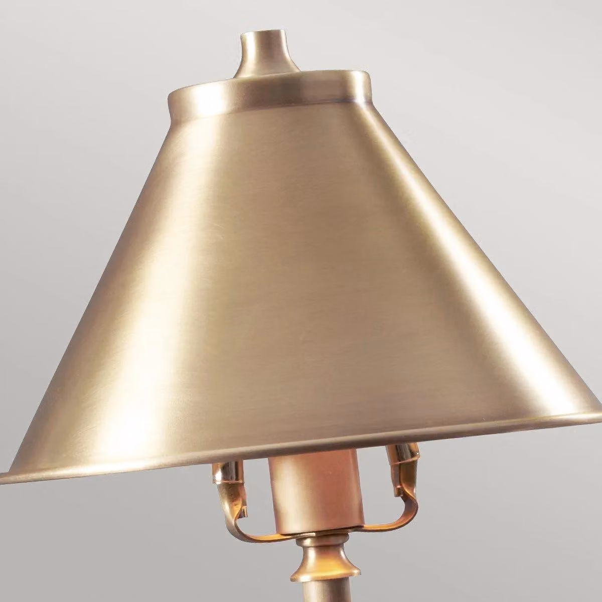 Netlighting Provence 1 Light Table Lamp in Yellow and Antique Brass with E14 Bulb Included – 2