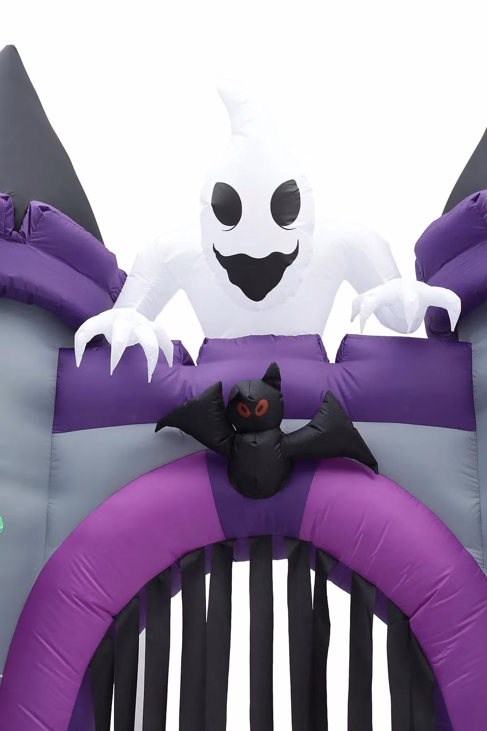Living and Home Multicolour Giant Halloween Inflatable Haunted Castle Archway for Outdoor Yard and Party Entrance Decoration – 3