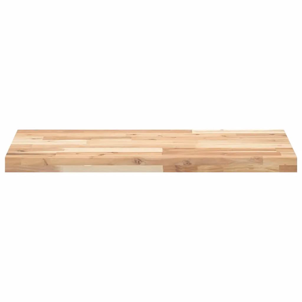 Berkfield Home Rectangular Solid Wood Acacia Table Top, Brown, W: 60 cm, D: 40 cm, H: 4 cm – 2