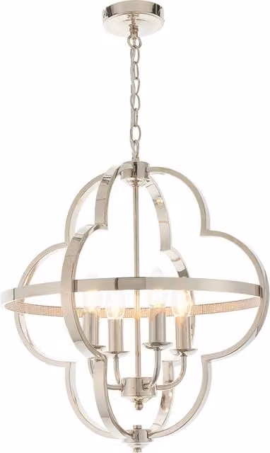 Perch & Parrow Stella Open Frame Classic Pendant Light in Silver