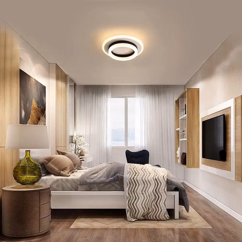 COMELY Modern Round LED Ceiling Light, 24W, 2600LM, Warm White 3000K – 3