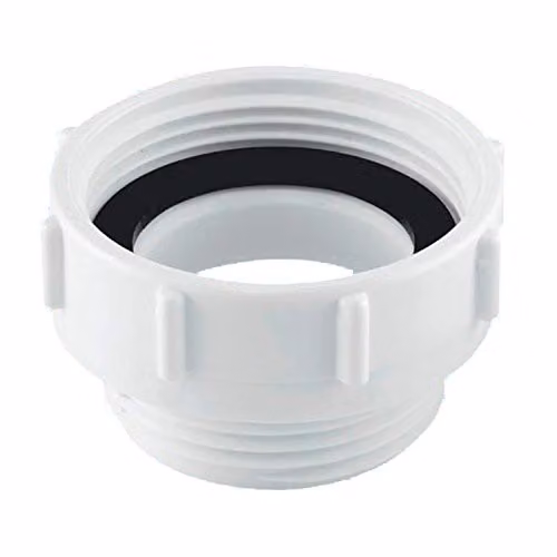 McAlpine T12 1½ inch Waste Outlet Reducer, White
