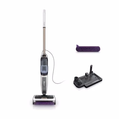 Shark SteamPickUp 3-in-1 Steam Mop for Hard Floors, White SD200UK