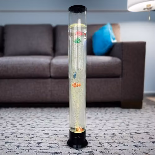 Menkind RED5 Bubble Fish LED Tower Floor Light, Multicolour RGB Mood Lamp – 4