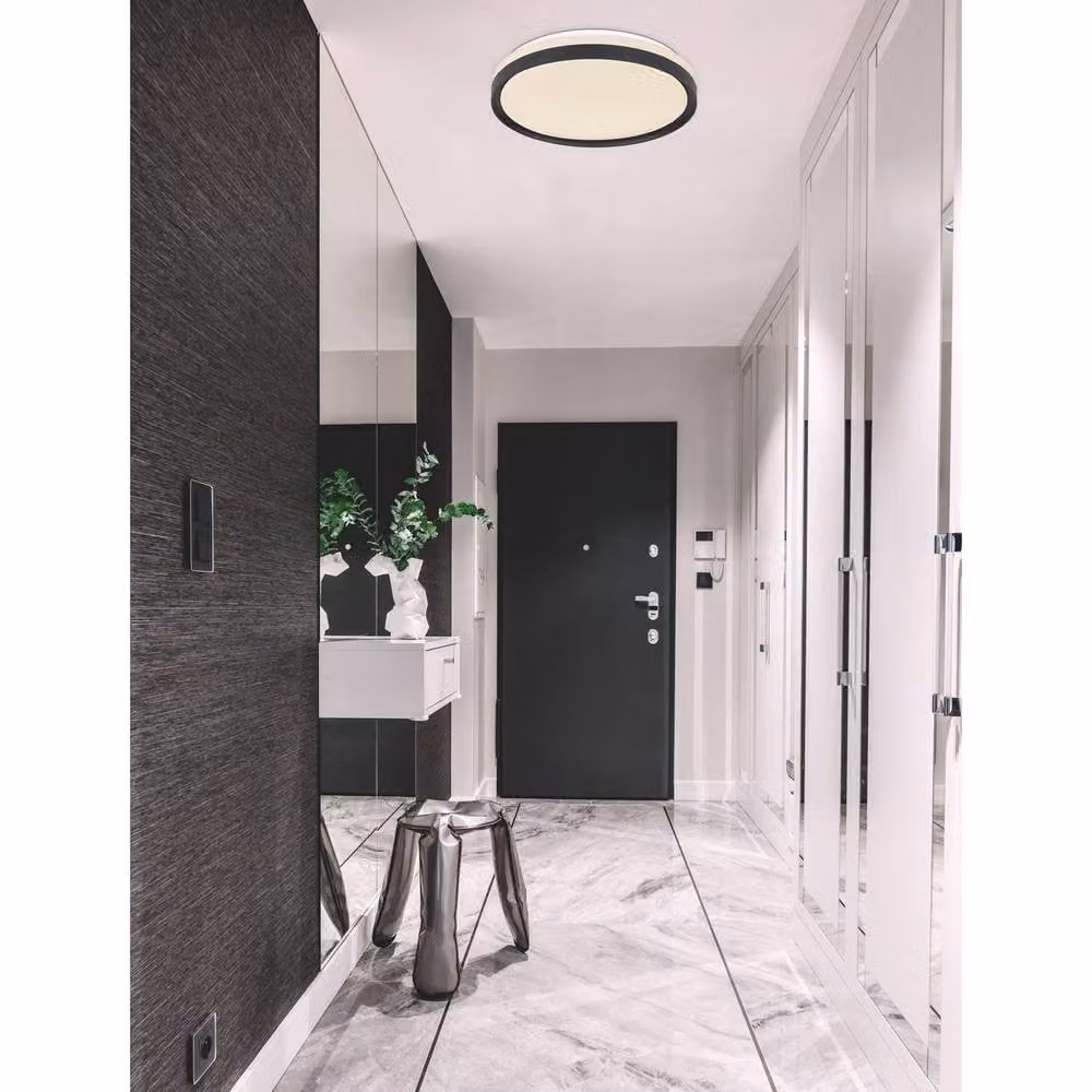 Netlighting Sonny Round LED Ceiling Light in White with Remote Control and Dimming Function – 3