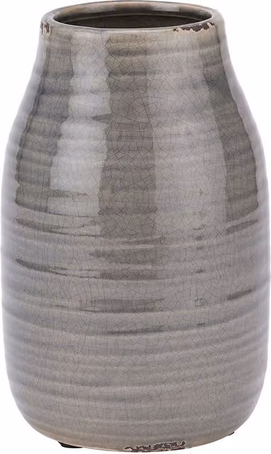 Love Lace Garda Grey Stefanie Ceramic Tabletop Vase
