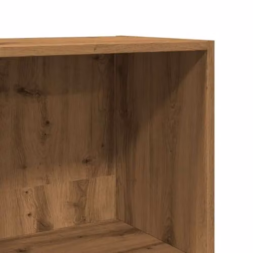 vidaXL Artisan Oak Bookcase in Brown, W/D/H: 60 x 30 x 114 cm – 4