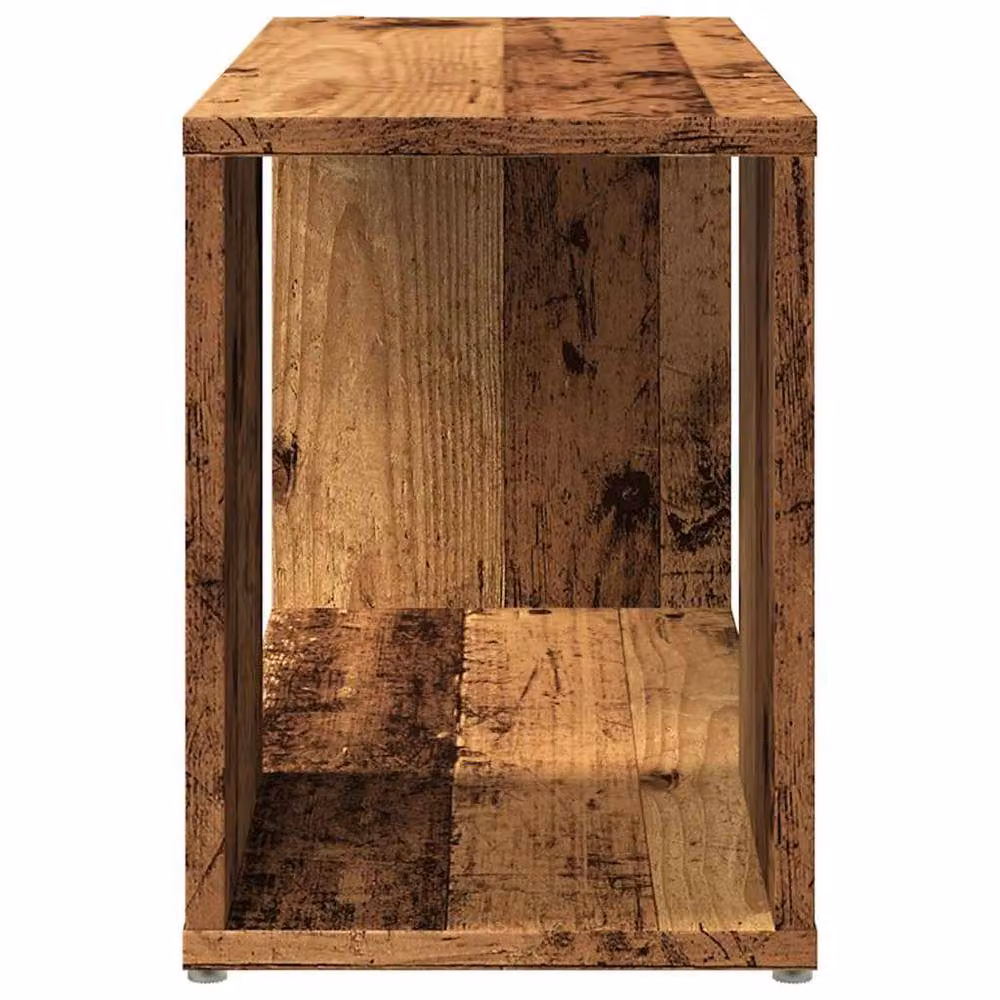 Berkfield Home Rustic Old Wood TV Cabinet in Brown, W/D/H: 60 x 24 x 32 cm – 5