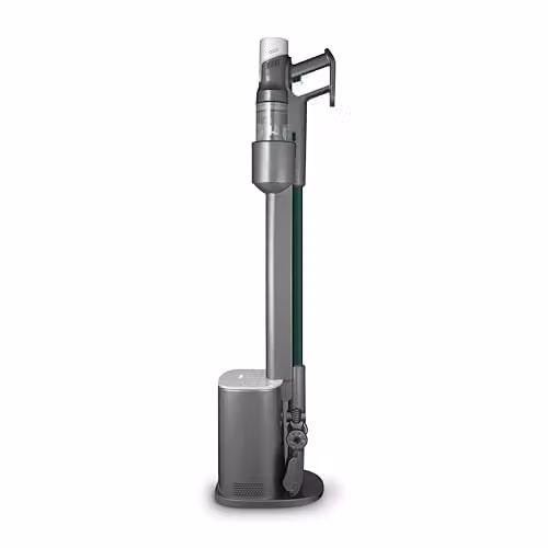Tower T527102 VL220 Cyclone Dust Master Vacuum Station with EVO Anti-Tangle Floor Head, HEPA Filter, Handheld Function, Cordless BLDC Brushless Motor, 2L Docking Dust Station, Titanium & Black