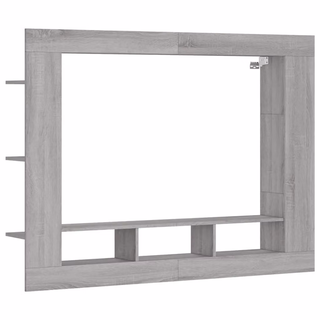 Berkfield Home Grey Sonoma TV Cabinet in Engineered Wood W/D/H: 152 x 22 x 113 cm – 2