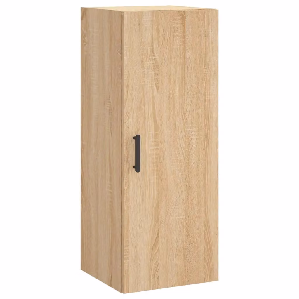 Berkfield Home Sonoma Oak Wall Mounted Cabinet in Brown, W/D/H: 34.5 x 34.5 x 90 cm – 2