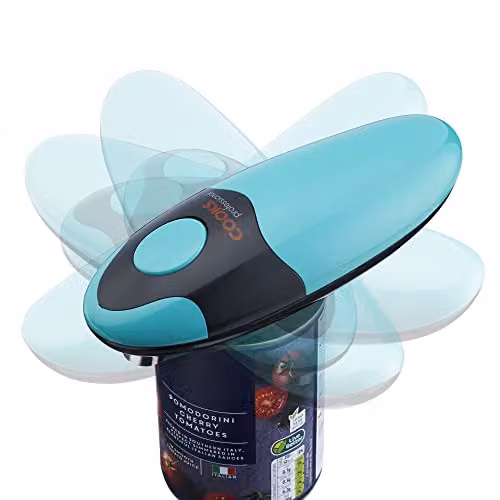Cooks Professional Automatic Cordless Electric Can Opener in Petrol and Black – 1