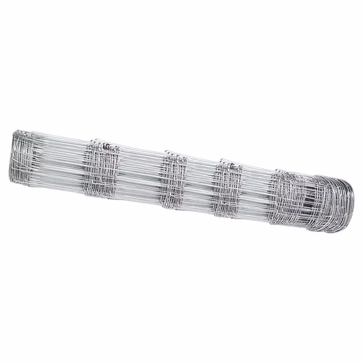 Berkfield Home Field Fence Galvanised Steel in Silver, H 0.8 m x W 100 m