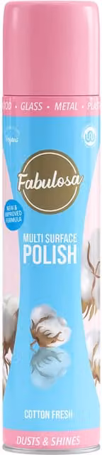 Fabulosa Multi Surface Polish Cotton Fresh 300ml