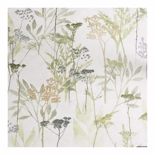 Graham & Brown Superfresco Easy Solstice Sage Green Floral Botanical Wallpaper – 1