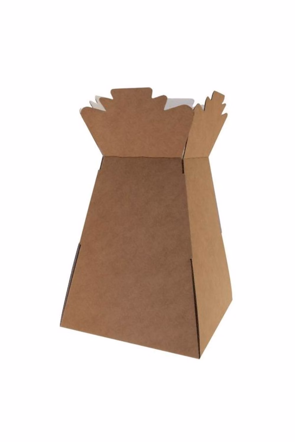 KDMD Super Kraft Living Tabletop Vase in Brown, H 33.5 x W 30.0 x D 20.5 cm – 2