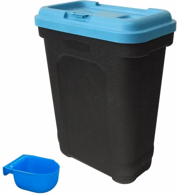 PAWNORA Pet Food Storage Container Bin in Black – 1