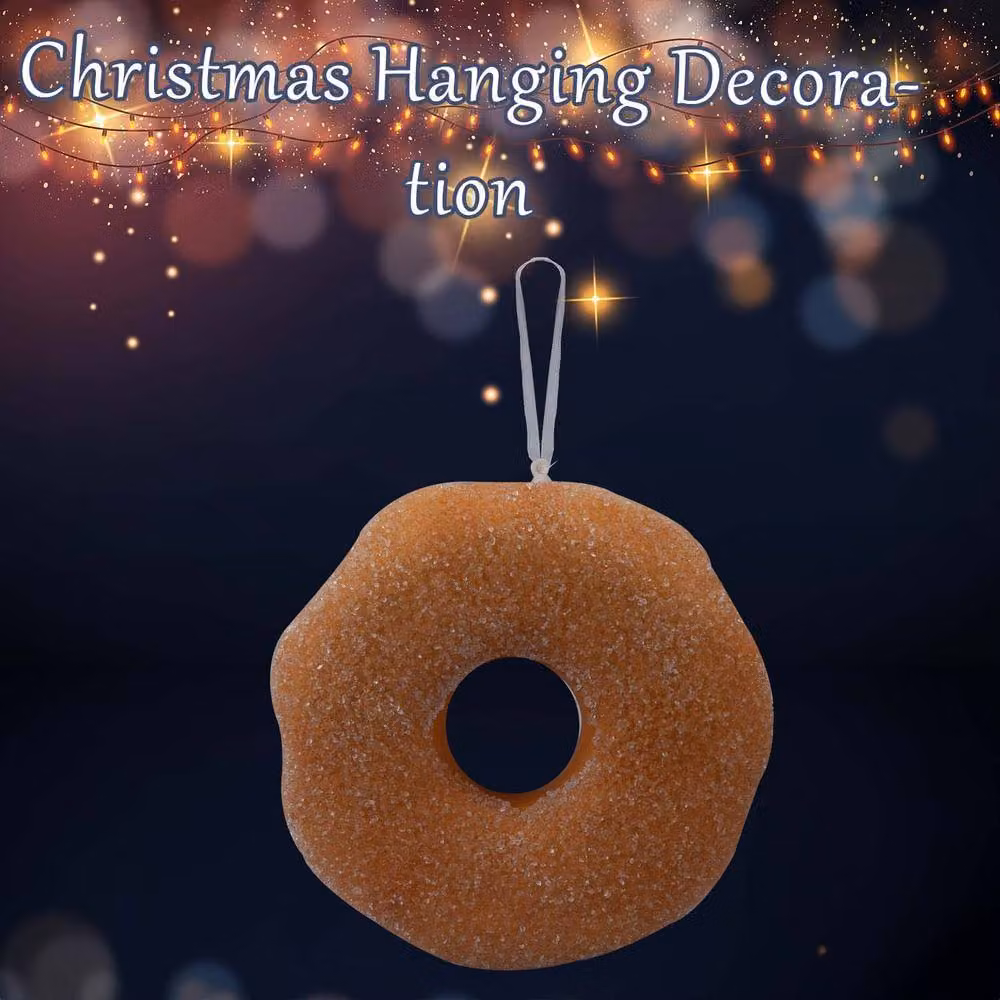 VFM e-Store Christmas Doughnut Hanging Decoration, Multicolour, H 26 cm x W 16 cm – 3