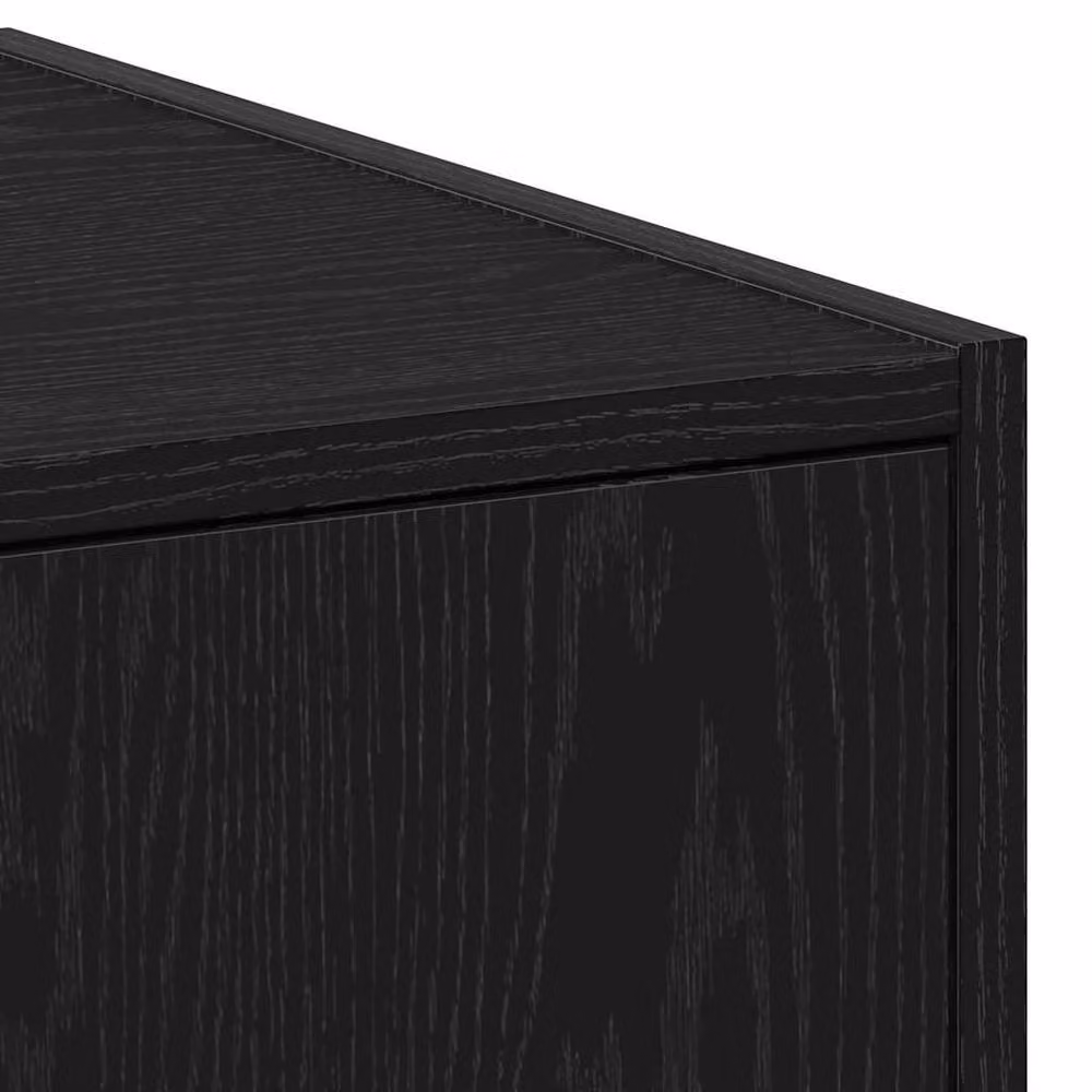 Berkfield Home Modern Apothecary Wall Mounted Cabinet in Black Oak, W/D/H: 40 x 41 x 174.5 cm – 3