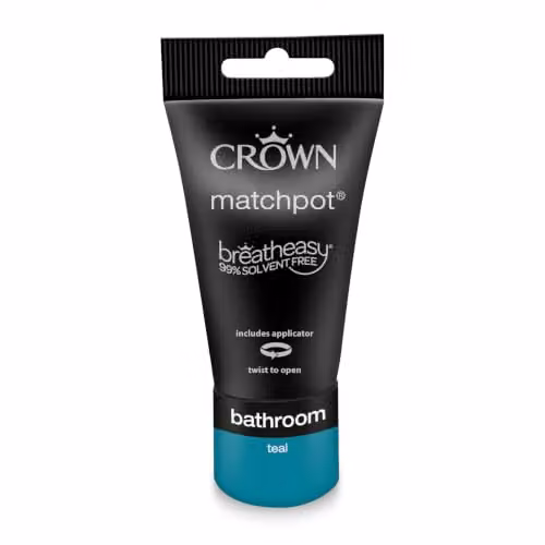 Crown EASYCLEAN Teal Anti Mould Bathroom Tester 40ml – 3