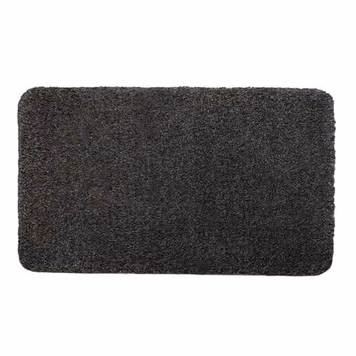 My Lux Grey Hand-Tufted Polypropylene Shaggy Rug, W: 100 cm, D: 60 cm, H: 1 cm