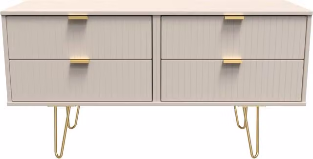 2 U Bexley 4 Drawer Bed Box in Taupe