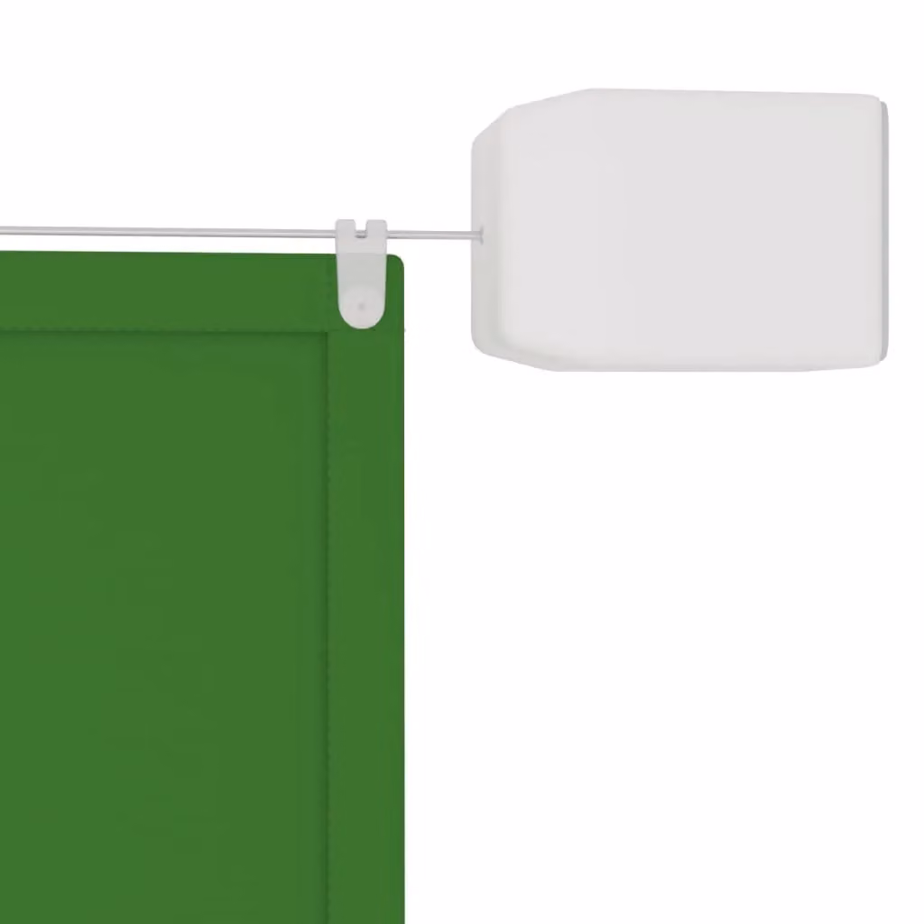Berkfield Home Vertical Awning in Light Green Oxford Fabric, W/H: 140 x 270 cm – 2
