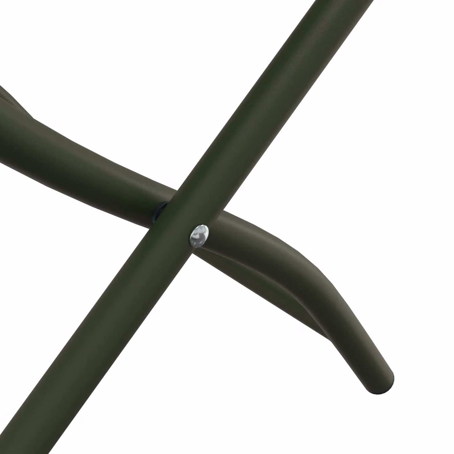 Berkfield Home Folding Garden Chairs, 2 Pack, Dark Green, W/D/H: 42 x 35 x 82 cm – 4
