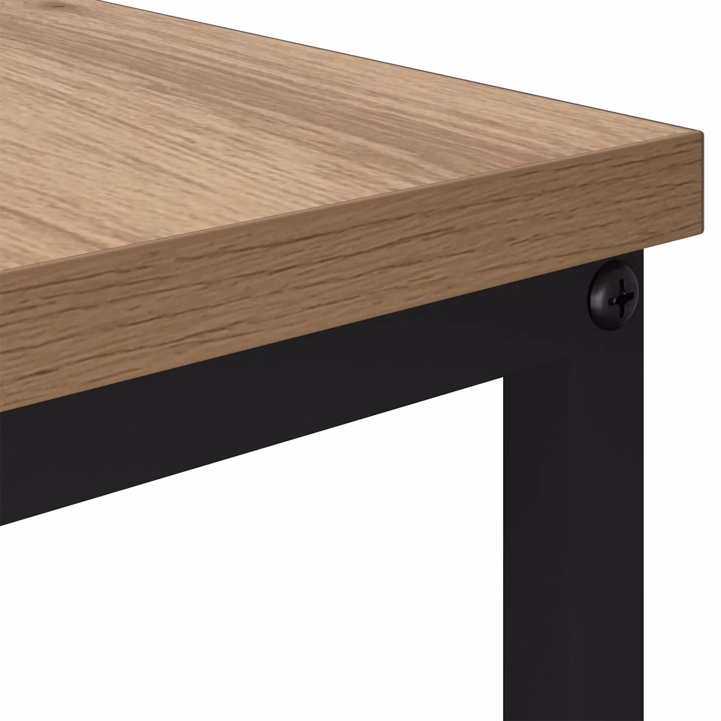 Berkfield Home Artisan Oak Coffee Table in Brown, W: 100 cm, D: 51 cm, H: 45 cm – 4