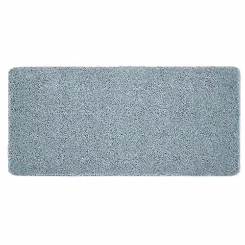 My Mat Blue Non-Slip Washable Rectangular Rug W/D/H: 67 x 150 cm – 1