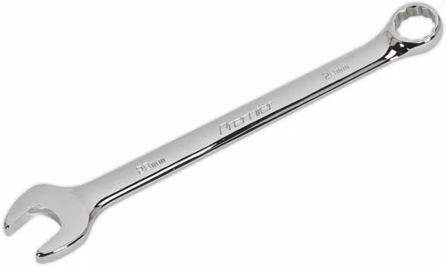 Loops 20mm Combination Spanner in Silver Chrome Vanadium Steel