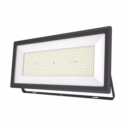 ENER-J 500W LED Outdoor Floodlight, 60000lm, 6500K Cool White, IP65, Black