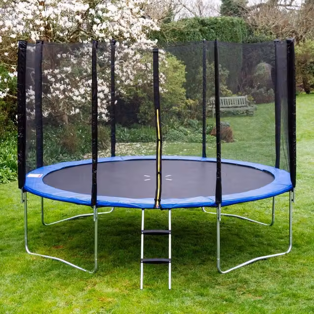 Acrobat 16ft Trampoline Package in Blue