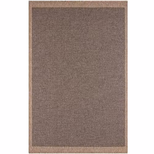 THE RUGS Jute Looking Diamond Design Outdoor Rug in Green, Beige and Grey, W: 200 cm, D: 290 cm – 3