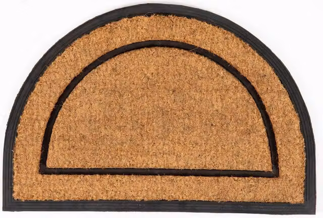 Esselle Chadderton Mud Stopper Natural Coir and Rubber Outdoor Door Mat, W/D/H: 60 x 40 x 0.1 cm – 5