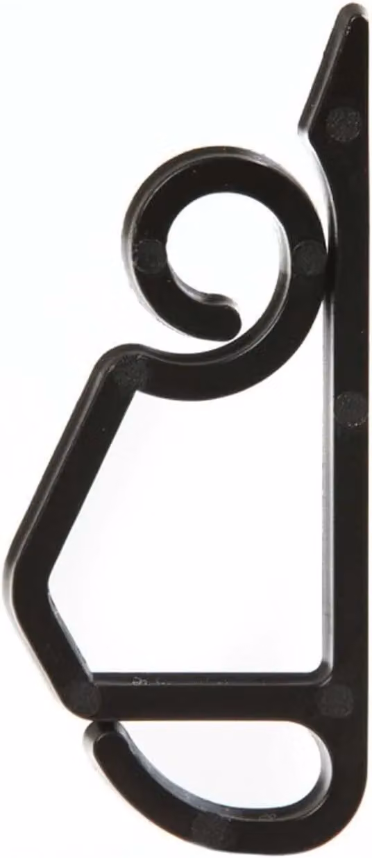 Hangups Black Gutter and Shingle Hooks, 50 Pack – 4