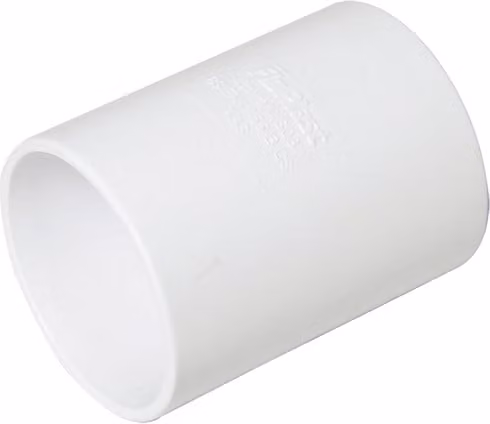 FloPlast Solvent Weld Waste Coupling, 40mm, White