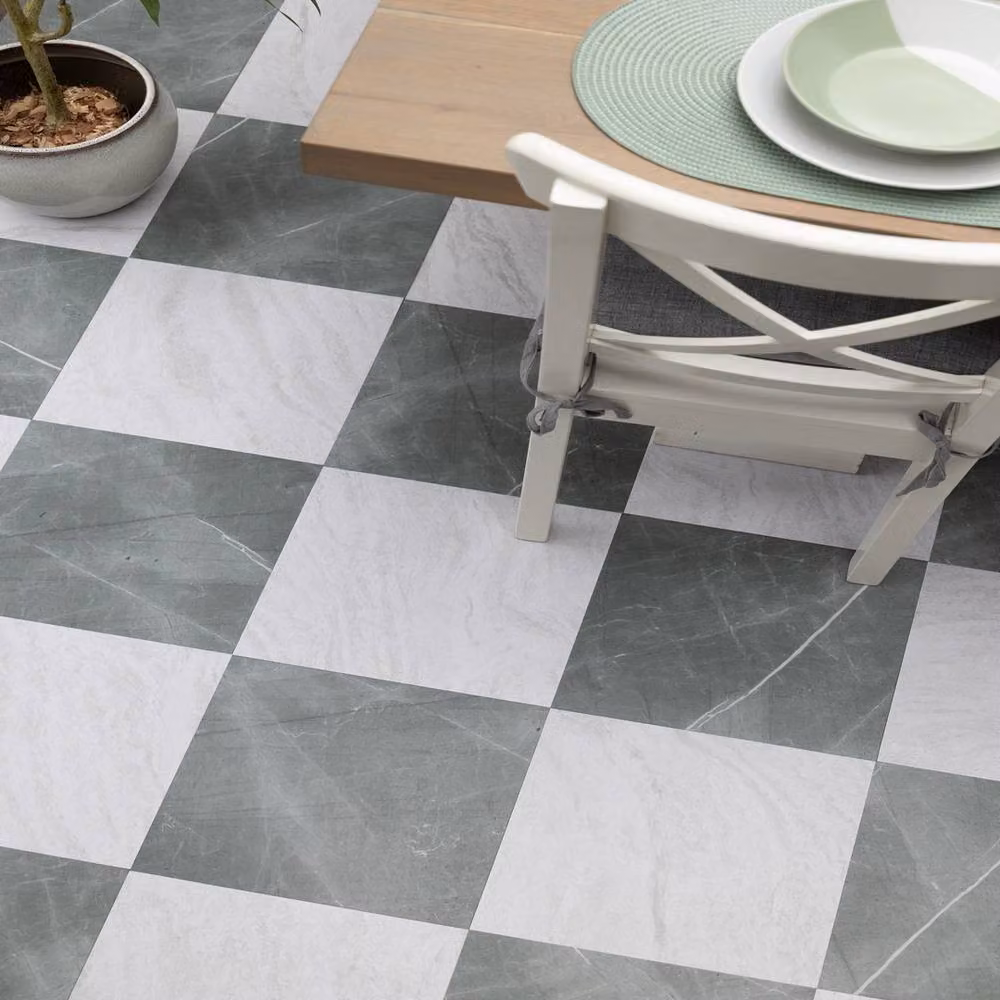Floor Pops Bonneville Jade Self Adhesive Vinyl Floor Tiles, Dark Green, Pack of 10 (0.93sqm), W/D/H: 30.48 x 30.48 x 30.48 mm – 4