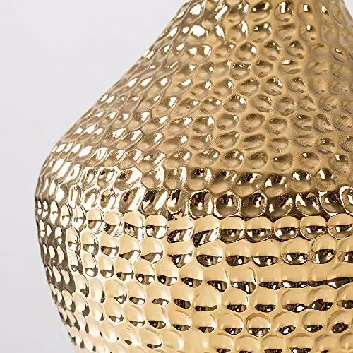 ValueLights Bailey Modern Gold Ceramic Table Lamp Base – 4