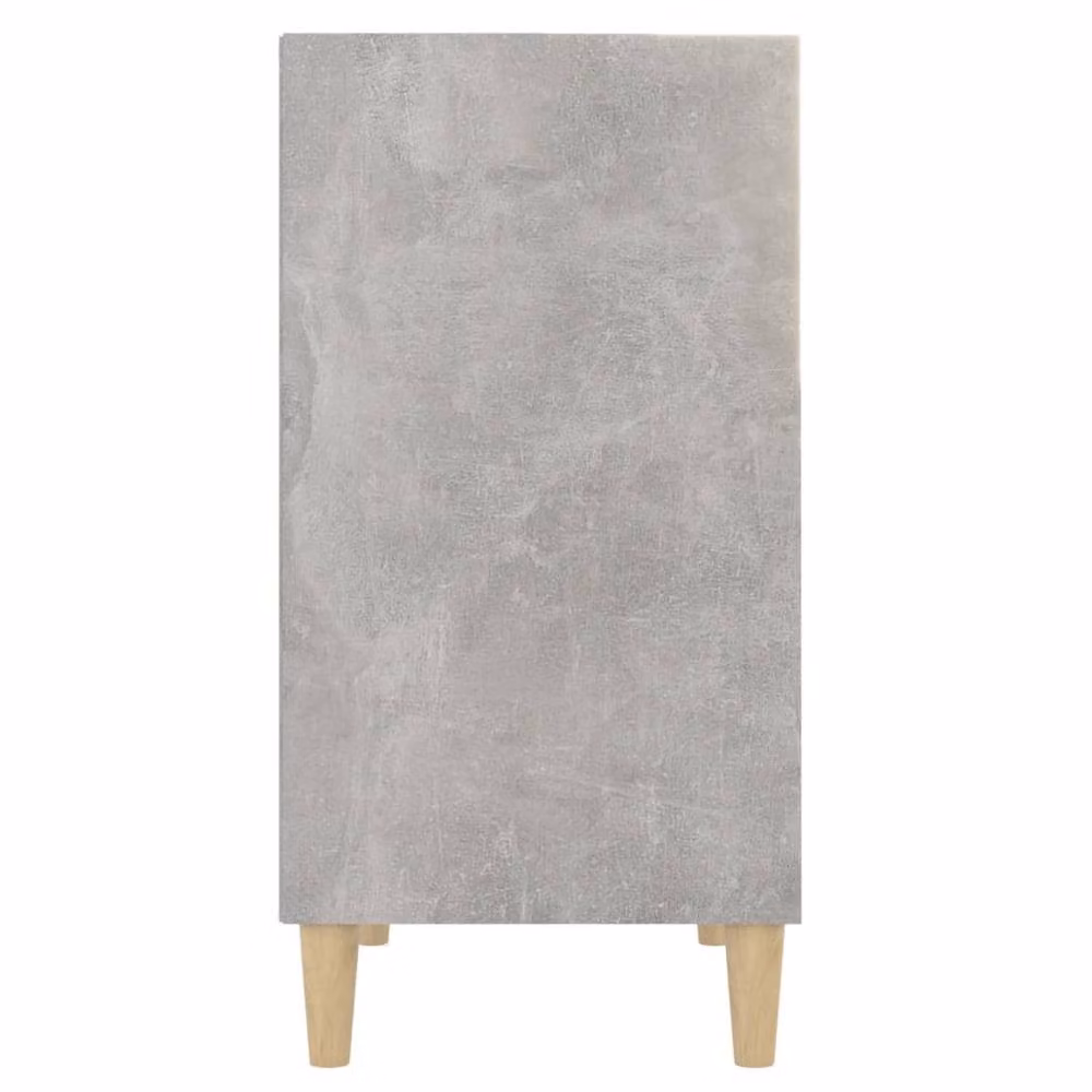 Berkfield Home Modern Sideboard in Concrete Grey, W/D/H: 57 x 35 x 70 cm – 4