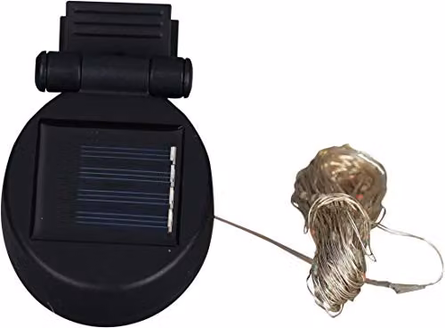 Luxform Sevilla Solar 100 LED RGB Copper Wire Microlights in Multicolour with Dusk Sensor and IP44 Rating – 5