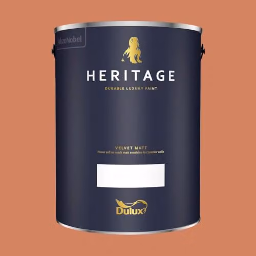 Dulux Trade Heritage Matt Paint in Inca Orange, 5l – 2