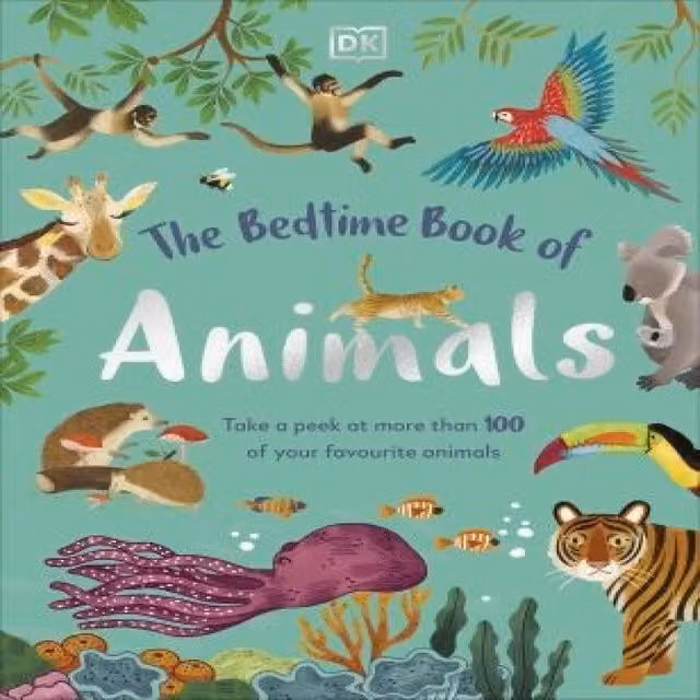 DK The Bedtime Book of Animals Multicolour Paper Book