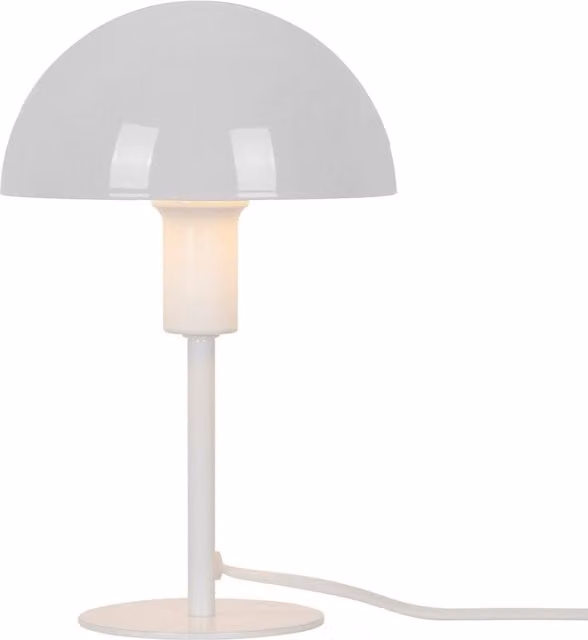 Nordlux Ellen White Metal Table Lamp with E14 Bulb Socket – 1