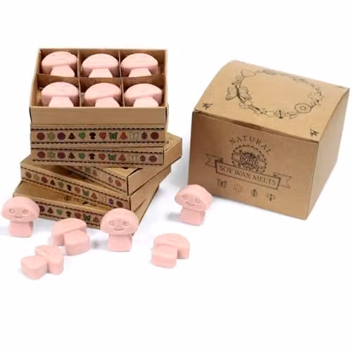 KDMD Coffee Trader Wax Melts, Box of 6, Pink – 1