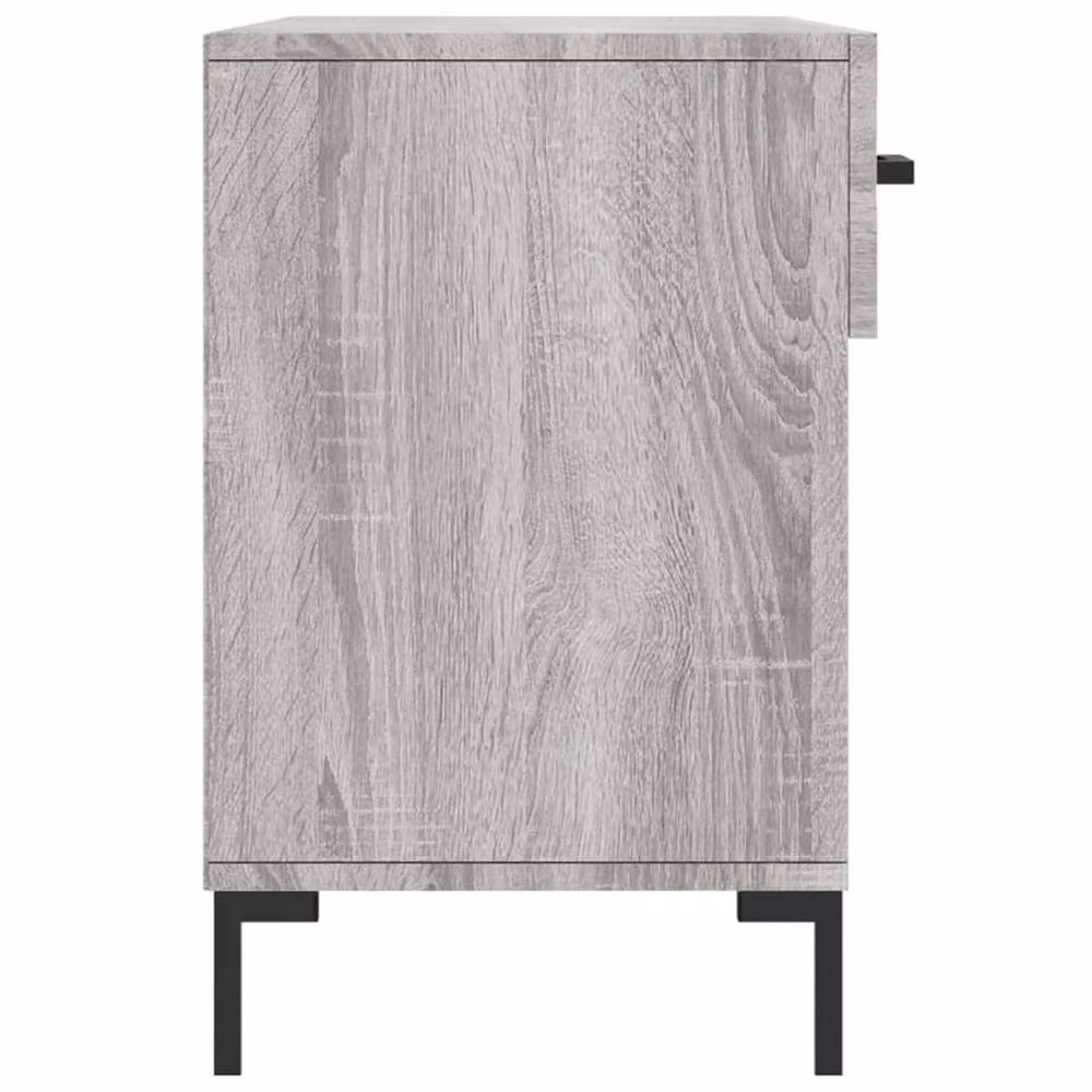 Berkfield Home Grey Sonoma Shoe Bench W/D/H: 102 x 35 x 55 cm – 4