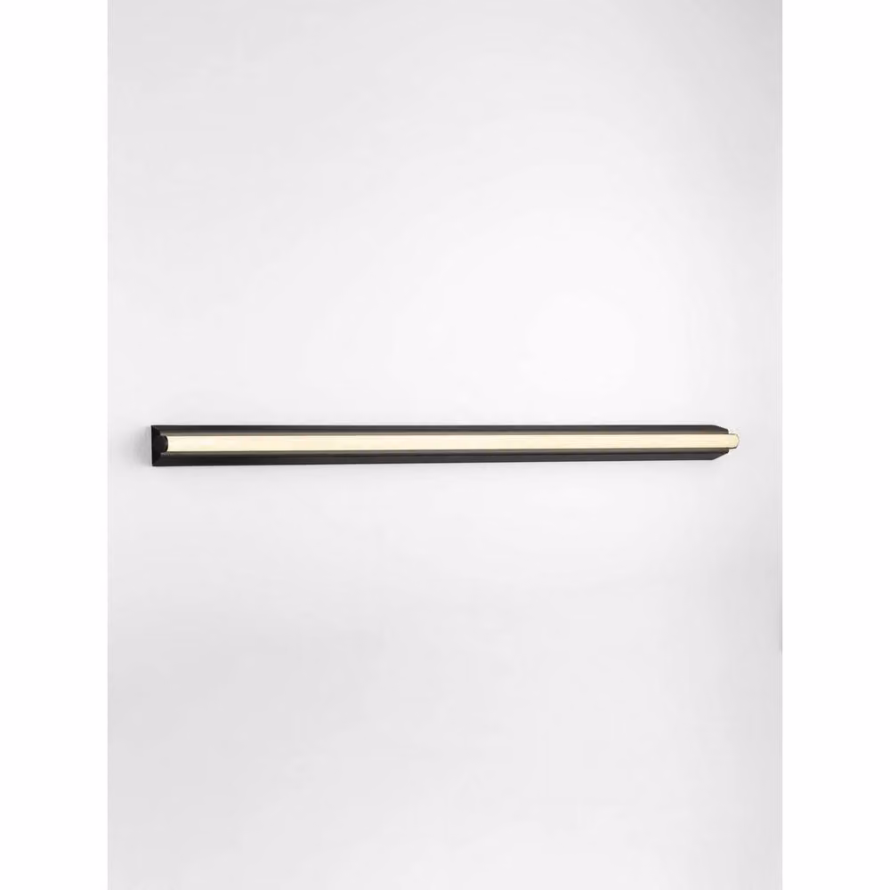 Netlighting Endo 82cm LED Bathroom Over Mirror Light in Black, 26W, 2637lm, IP44 – 3