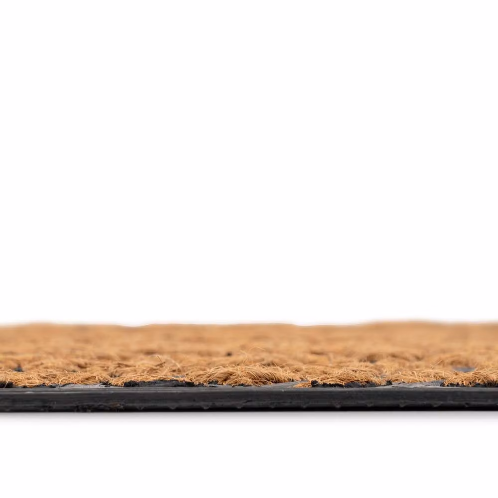Kukoon Natural Coir Front Door Mat in Beige, W 45 cm x D 70 cm – 3