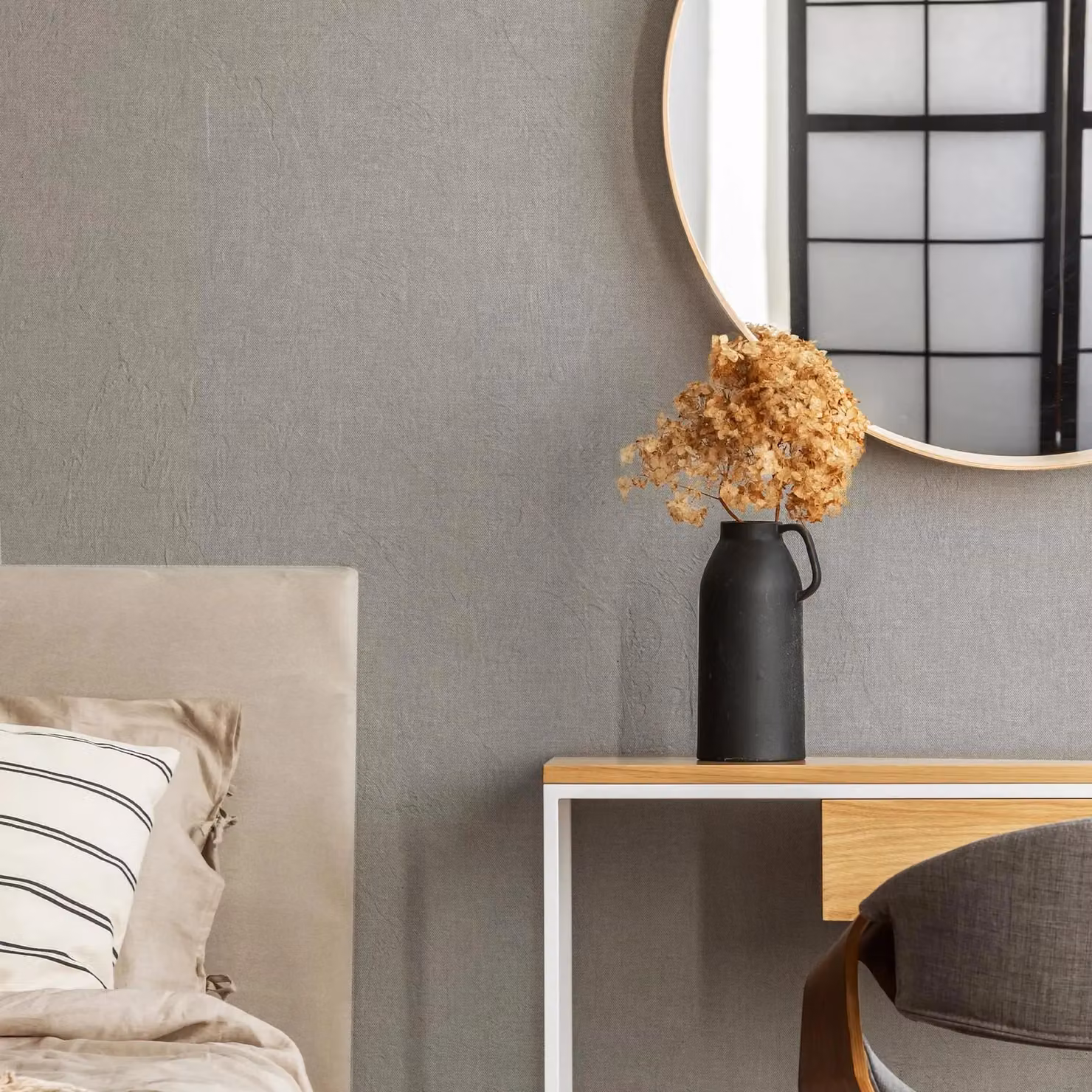 Superfresco Easy Zar Soft Grey Textured Plain Wallpaper, Width: 52 cm – 2