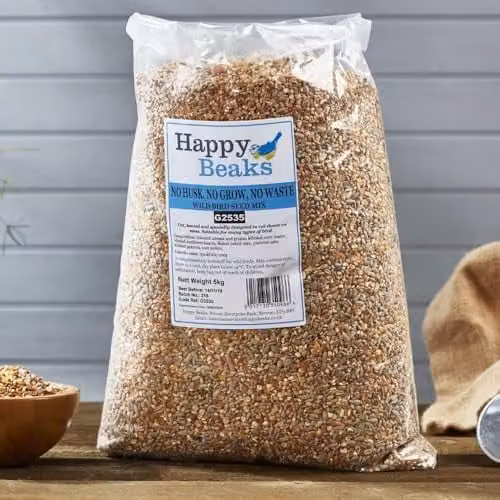 Happy Beaks No Mess Wild Bird Seed High Energy Premium Feed Mix, 14kg
